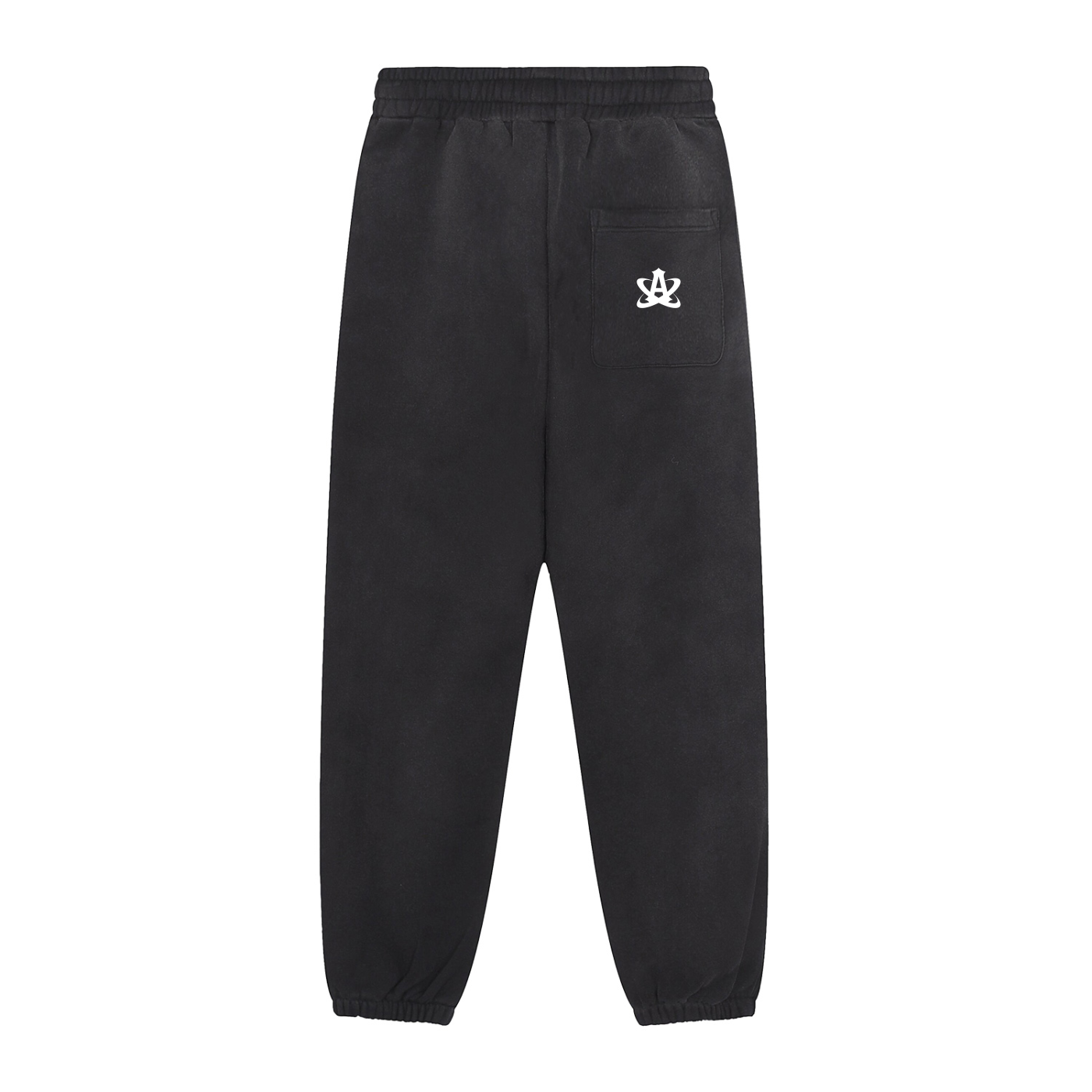 Sun Fade Tape Joggers - Black