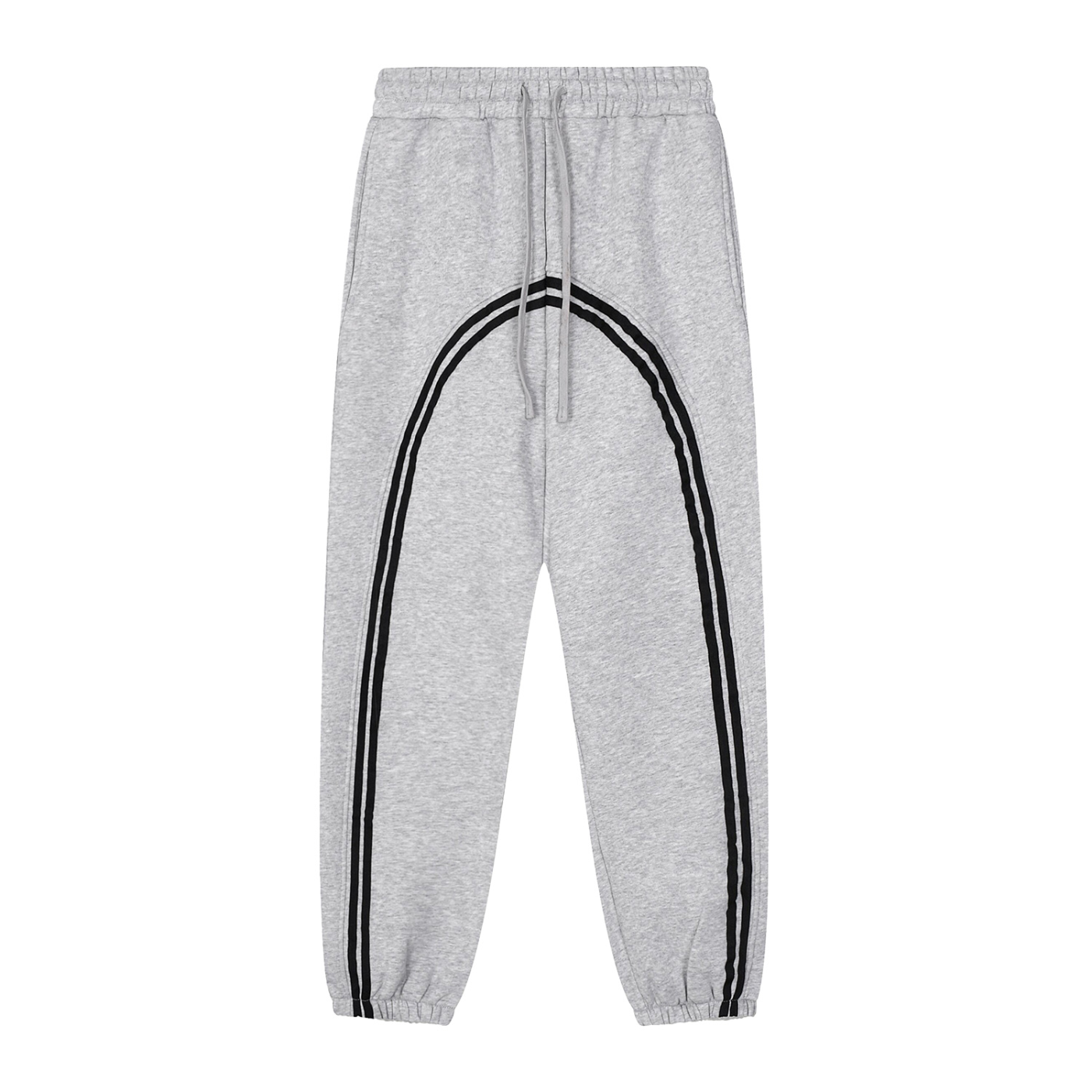 Sun Fade Tape Joggers - Gray